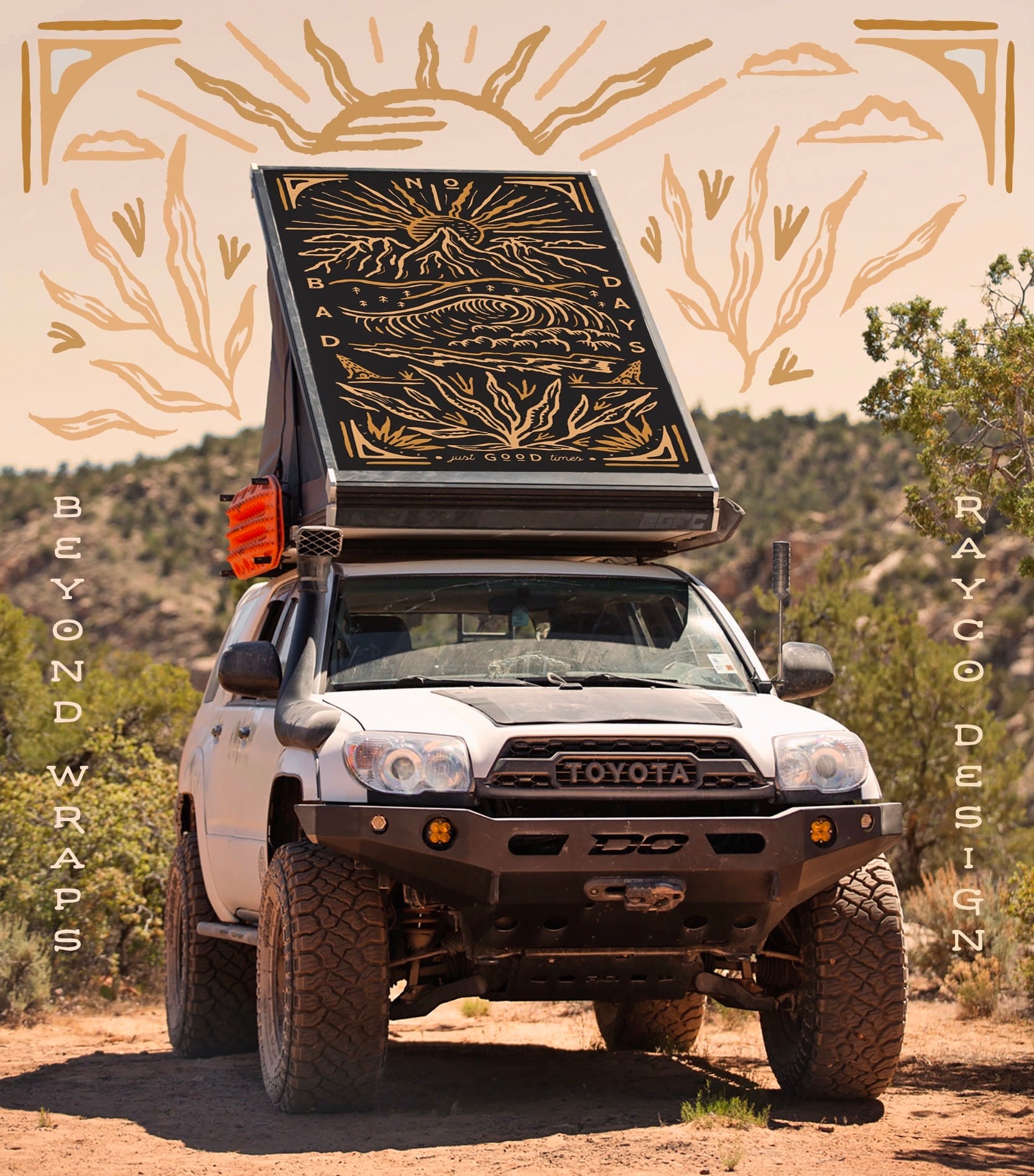 Rooftop Tent Wraps BEYOND WRAPS