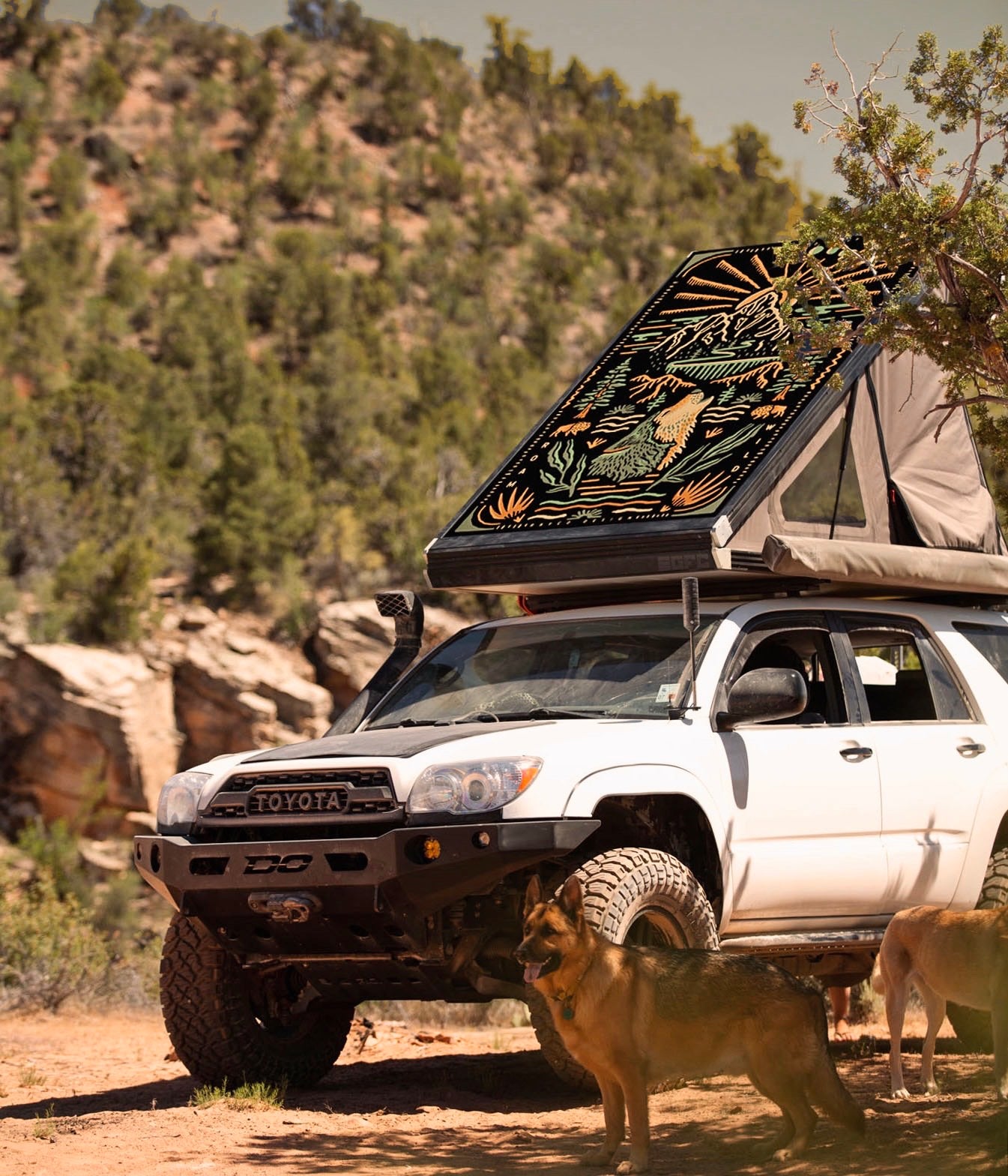 gfc roof top tent BW x RAYCO DESIGN: Roam Wild GFC Wrap XL
