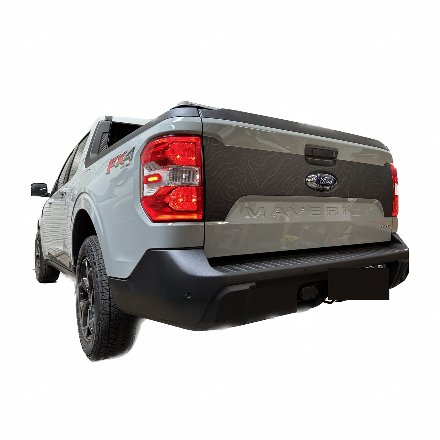 Ford Maverick Tailgate Wraptor Stamp