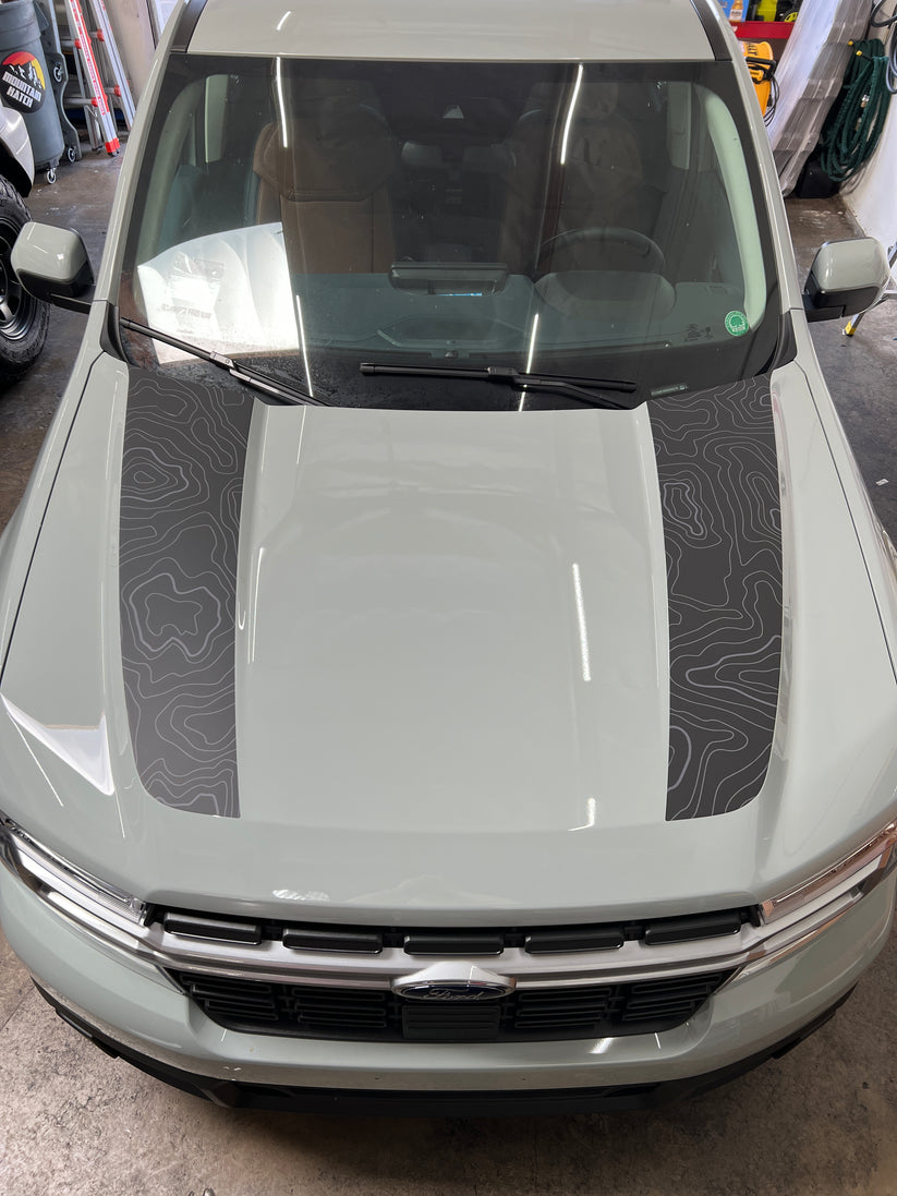 Ford Maverick Hood Stripes BEYOND WRAPS