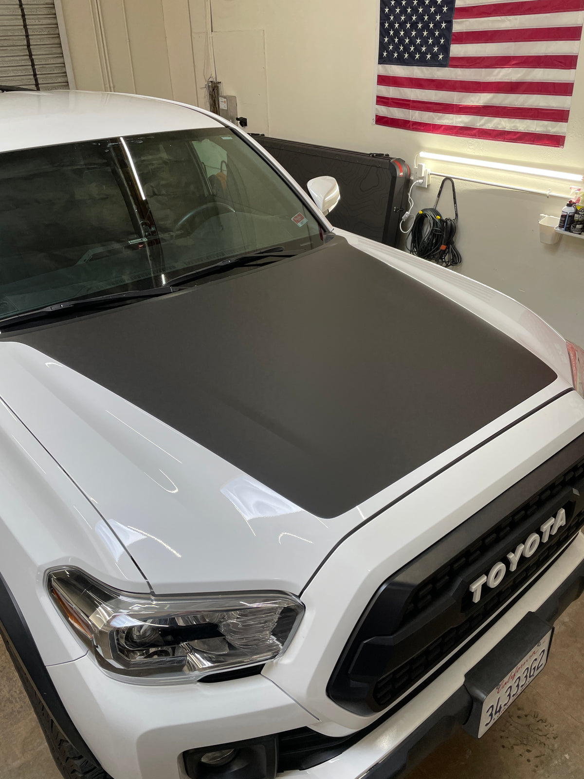 Toyota Tacoma wrapped